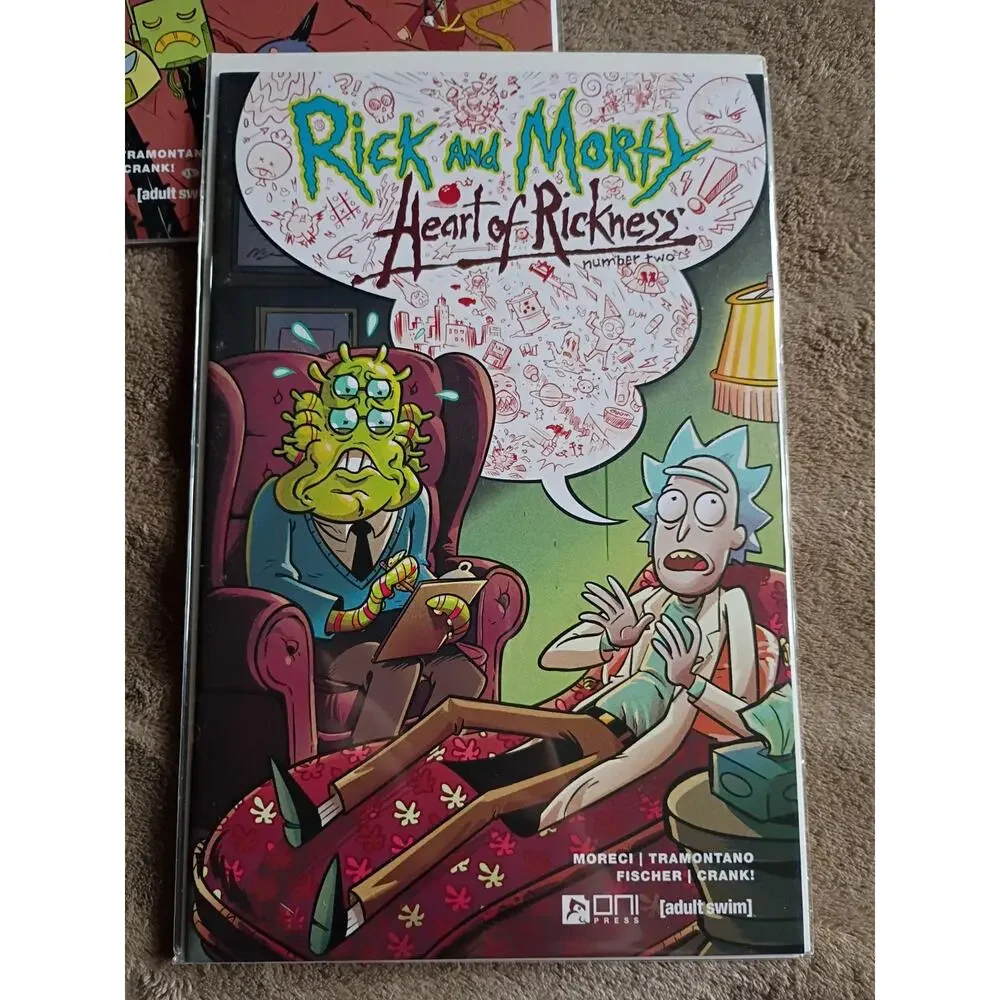 Rick and Morty Heart of Rickness #1-4 NM complete series 4 Book Lot Vf To NM